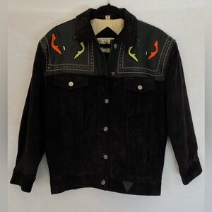 GUESS VTG 92 Georges Marciano Western Trucker Jacket